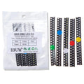 5Colors *20pcs=100Pcs/Lot 0805 SMD LED Kit White Red Yellow Green Blue Light Emitting Diode set IGMOPNRQ