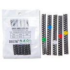 5Colors *20pcs=100Pcs/Lot 0805 SMD LED Kit White Red Yellow Green Blue Light Emitting Diode set IGMOPNRQ