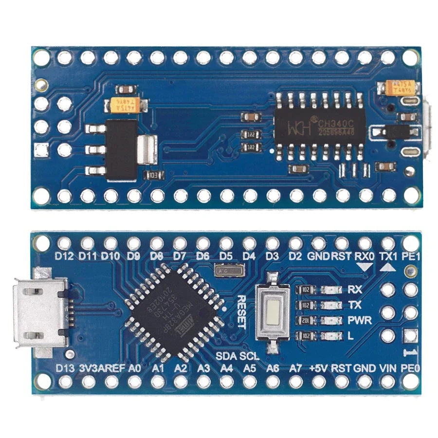 Mini / Type-C / Micro USB Nano 3.0 With the bootloader compatible Nano controller for arduino CH340 USB driver 16Mhz ATMEGA328P