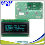 Surenoo LCD2USB USB 204 20X4 2004 Character LCD Module Display Screen Panel sutible LCD Smartie & AIDA64 for DIY PC