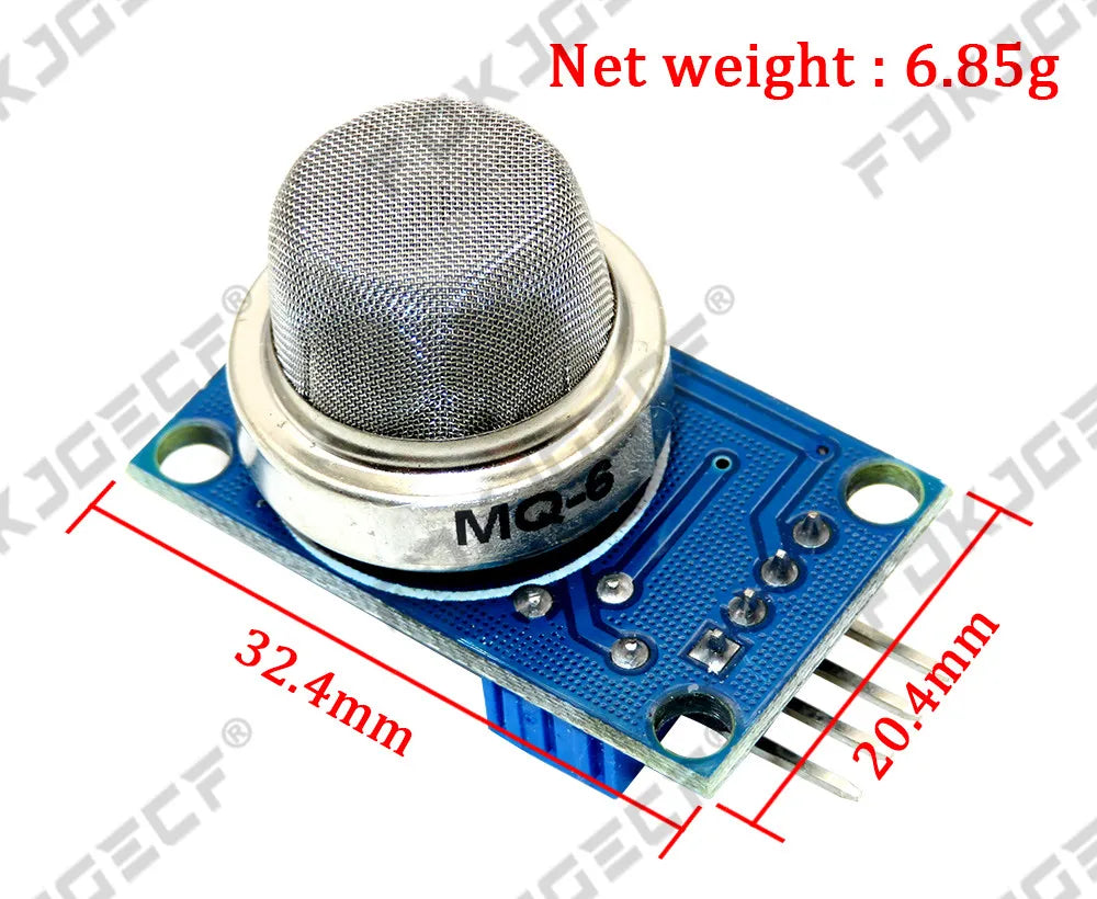 MQ-2 MQ-3 MQ-4 MQ-5 MQ-6 MQ-7 MQ-8 MQ-9 MQ-135 Detection Smoke methane liquefied Gas Sensor Module for Arduino Starter DIY Kit