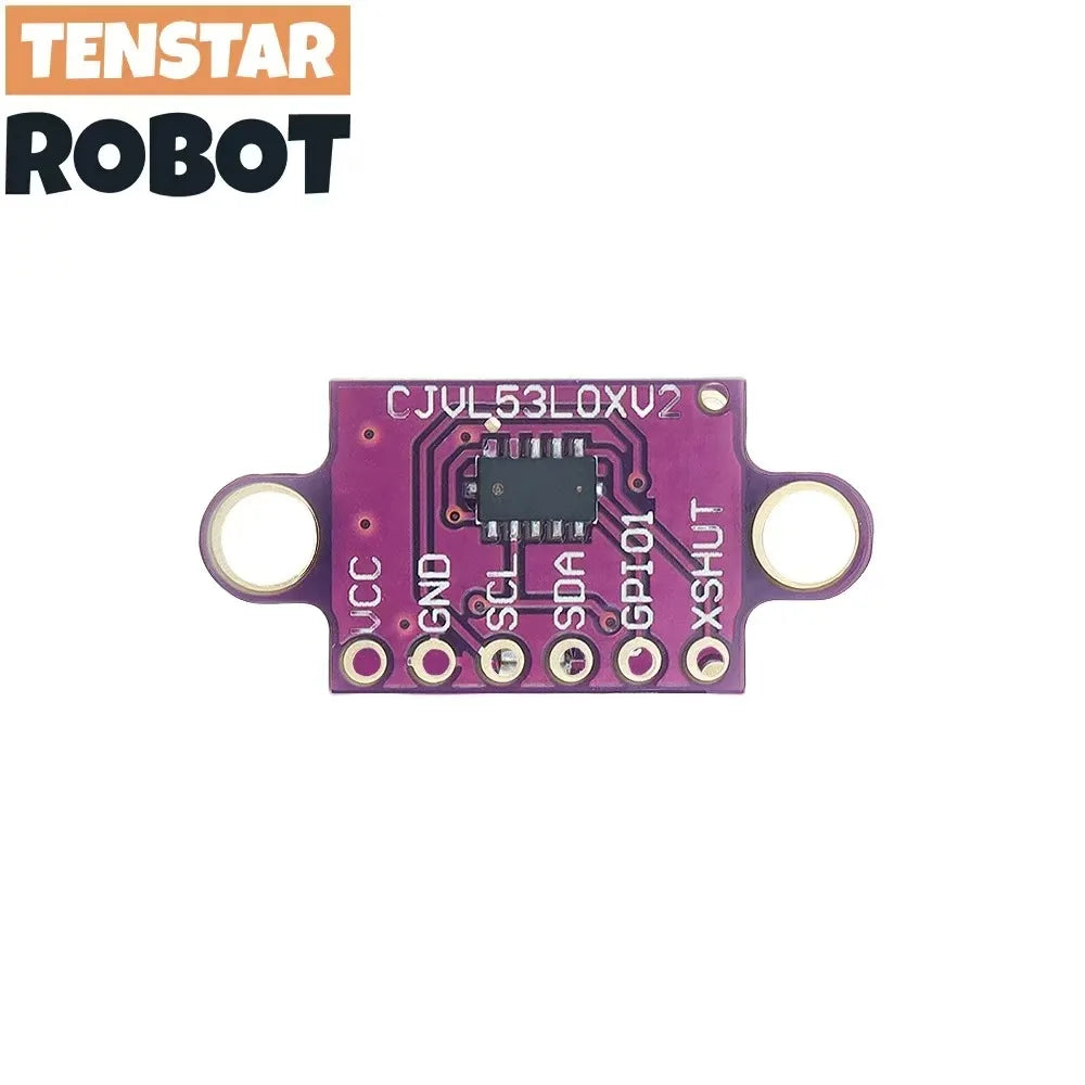 TENSTAR VL53L0X Time-of-Flight (ToF) Laser Ranging Sensor Breakout 940nm CJVL53L0XV2 Laser Distance Module IIC