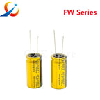 Nichicon Audio Electrolytic Capacitor FW Series 6.3V10V 16V 25V 35V 50V 63V 100V 10UF 22UF 47UF 100UF 220UF 470UF 1000UF 2200UF