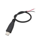 1/3/5Pcs 2 Wire 4 Wire  Type C USB Male Female Power Supply Cable Welding Connector USB-C Cable Extension DIY Repair 0.3M 1M 2M