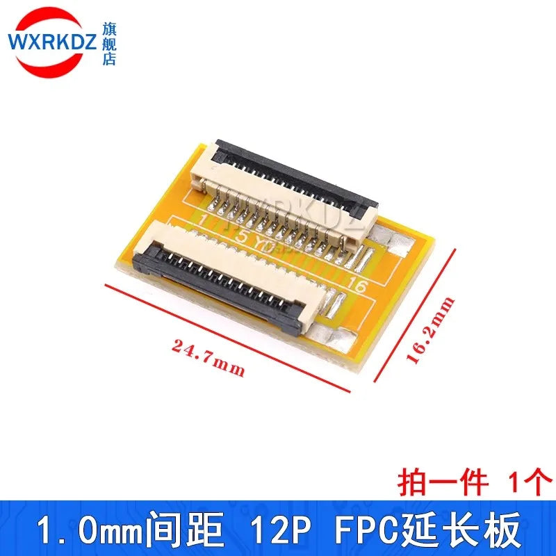 5pcs FFC FPC 0.5MM 1.0MM Flexible Flat Lengthen Extension Board Adapter Plate Board PCB 6/8/10/12/20/24/30/40/45/50/60/64/68/80P