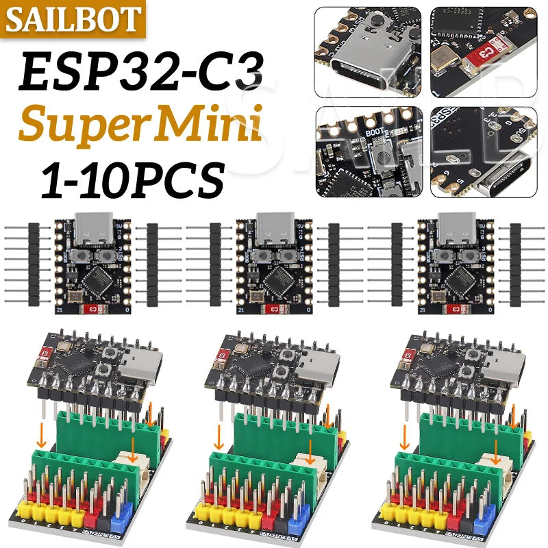 ESP32-C3 Development Board ESP32 SuperMini Development Board ESP32 Development Board WiFi Bluetooth For Arduino