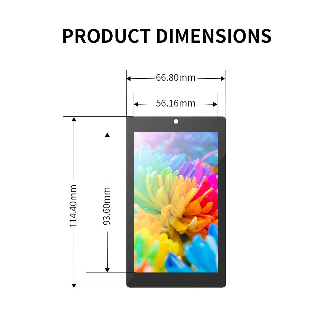 ESP32-P4 ESP32-C6 Development Board 4.3 Inch IPS Capacitive Touch Screen TFT LCD Display with Camera for IoT Smart Home DIY