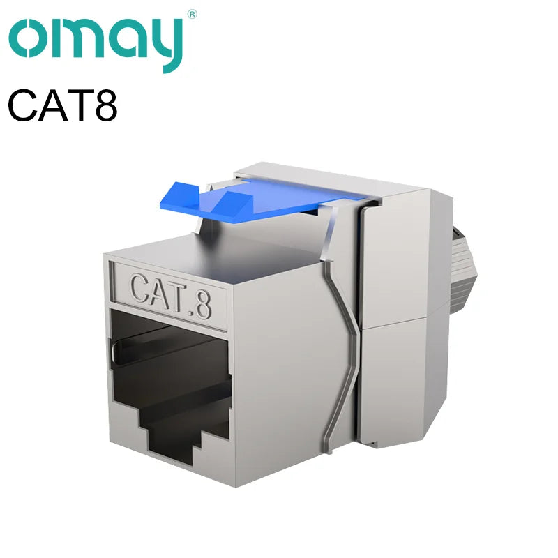 CAT5E/6/6A/7/8 UTP Network Module Tool-free RJ45 Shielded Keystone Unshielded Connector Cable Coupler Adapter FOR AMP Hot