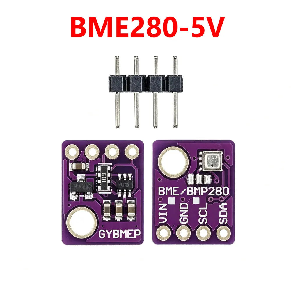 1pcs BME280-3.3/5.0V BME280 BMP280-3.3V 5V Digital Module Temperature Barometric Pressure Sensor Module For Arduino BMP280