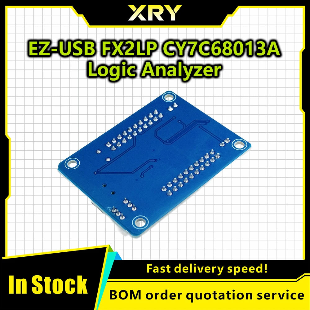 XRY EZ-USB FX2LP CY7C68013A USB Core Board Development Board USB Logic Analyzer With I2C Serial SPI Interface Module Mini USB