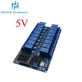 16 channel relay module with optocoupler protection LM2596 power control board module 5V or 12V for arduion raspberry