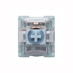 TTC Silent Bluish White Switches Tactile 42g Switch Rounded Sharp Tactility Long Spring Mechanical Keyboard RGB MX DIY Switch