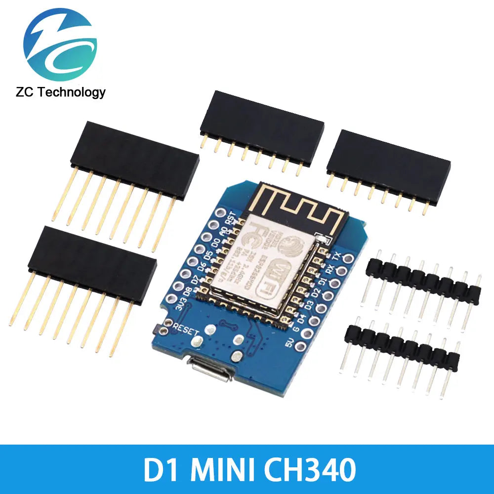 ESP8266 ESP-12 ESP-12F ESP32 CH340G CH340 V2 USB WeMos D1 Mini PRO V3.0.0 WIFI Development Board NodeMCU Lua IOT 3.3V With Pins