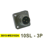 MIL-C 5015 Military Specification Connectors 10SL-3 10SL-4 MIL STD Plug&Socket MS3102A MS3106A MS3108A Circular Connector