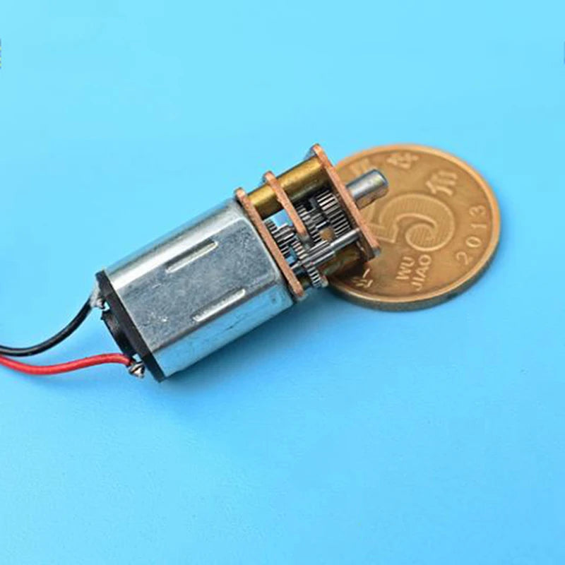 【AD】1pcs DC3V-6V 5V 28RPM Slow Speed Reducer Micro Mini N20 Full Metal Gearbox Gear Motor