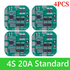 BMS 3S/4S 5A 10A 20A 25A 40A 60A Li-ion Lithium Battery Charger Protection Board 18650 For Drill Motor 12V with Enhance/Balance