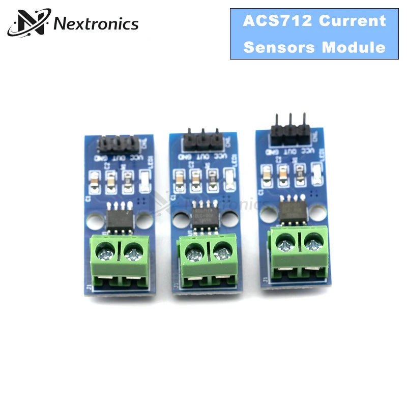 1/3/5/10PCS ACS712 5A/20A/30A Range Hall Current Sensor Module Current Detection Board For Arduino