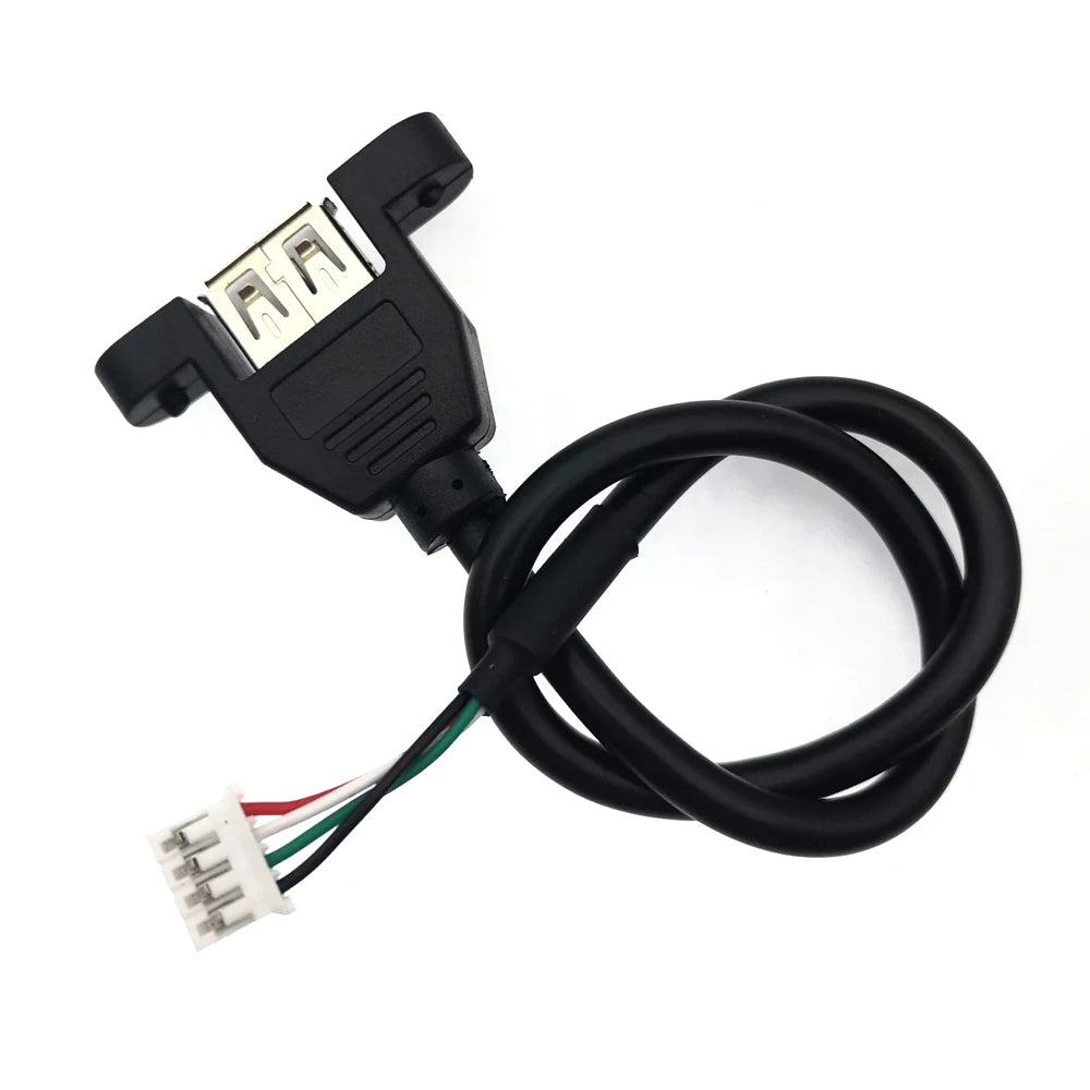 4pin 5pin USB to XH2.54/PH2.04p/MX1.25/SH1.0 Female/Male Cable USB To DuPont Data Adapter 30cm 18AWG 14AWG Touch Screen Cable