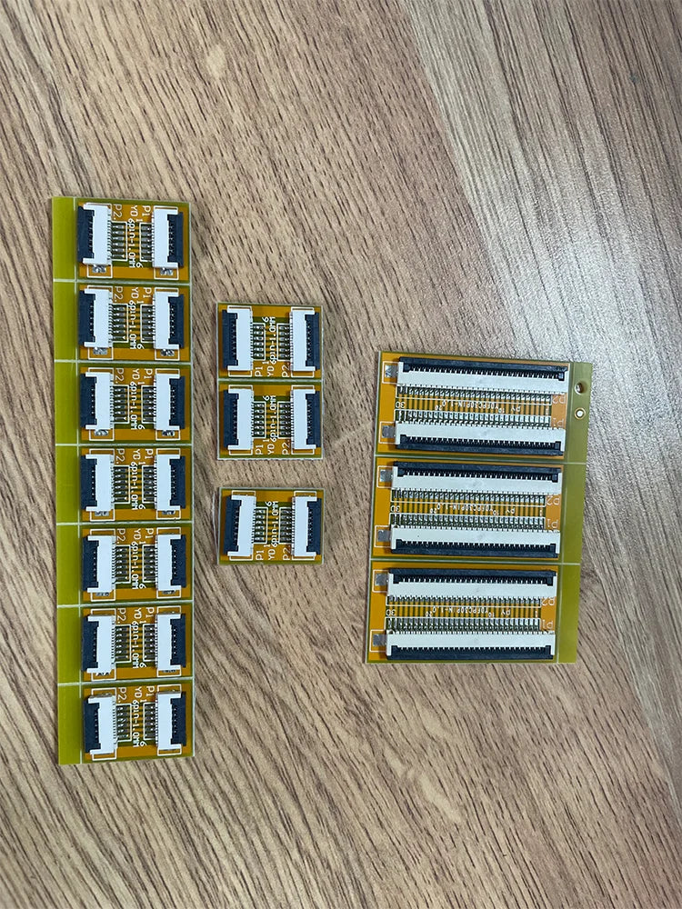 2PCS/LOT FPC Extension Board FFC Flexible Flat Cable Adapter Board 1.0/0.5mm Pitch Flat Cable 4P/8P/10P/20P/40P/60P