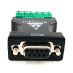 DB9 RS232 to RS422 Converter Com adapter RS-232 to RS485 Integrated connector serial to 232-485/422 communication Full duplex