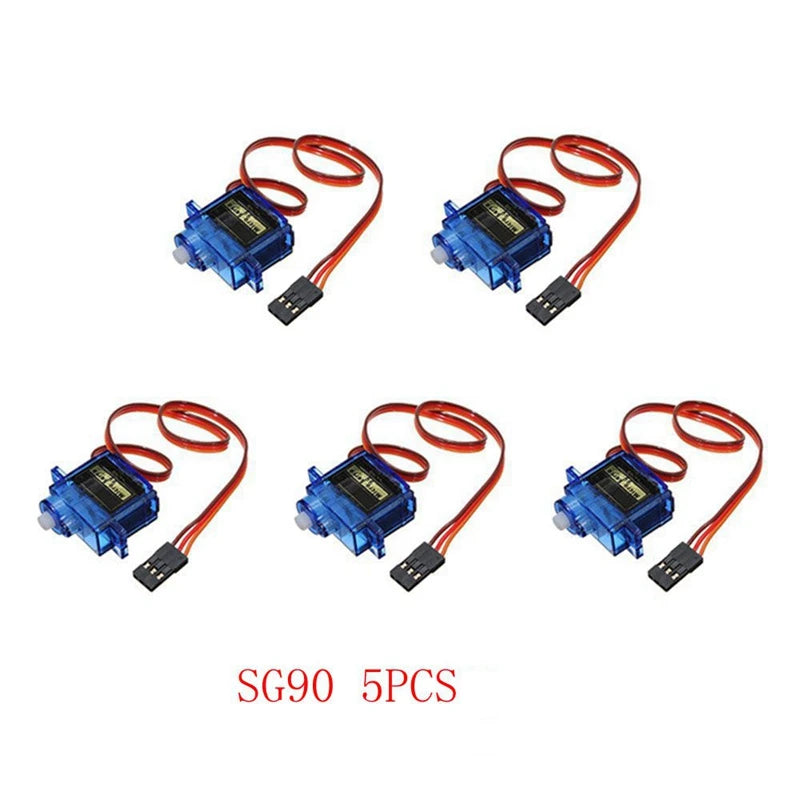 5/10/20PCS SG90 Mini Gear Micro Servo 9g 1.6KG For RC 250 450 Airplane Helicopter Car Vehicle Boat Models Spare Parts