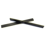 10PCS 2.54mm Pitch Single Row Female 2~13P PCB Socket Board Pin Header Connector Strip Pin Header