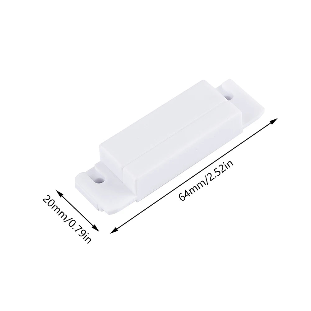 5PCS Magnetic Door Window Contact Sensor Alarm Reed Switch Security Home Burglar Alarm NO/NC Magnetic Switch Easy to Install