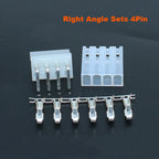 20Sets CH3.96-2Pin 3/4/5/6Y/A/T 20pcs Straight Vertical Male Pin Wafer+ 20pcs Female Housing + Terminal PCB to Wire Connector