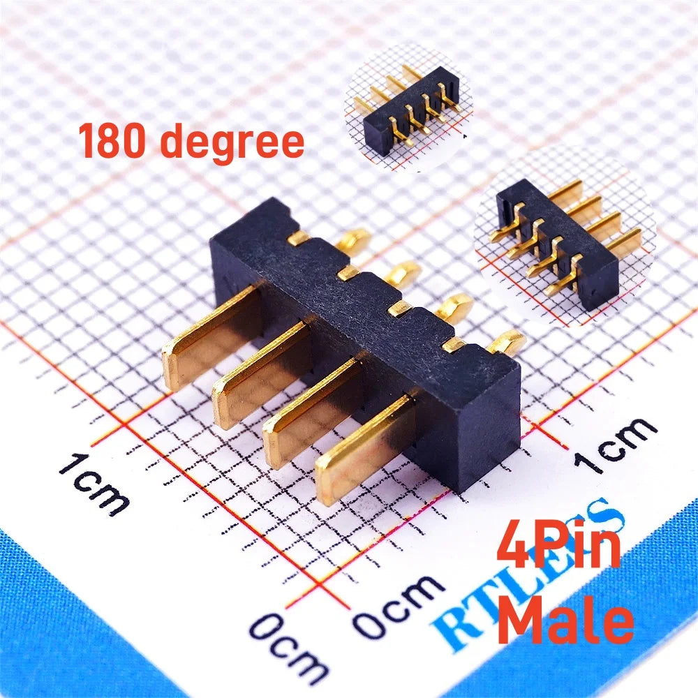 20Pcs Blade Male Battery Connector 2.5 MM Pitch 2 3 4 5 6 7 8 9 10 11 Position Right Angle Through Holes Straight PCB Header