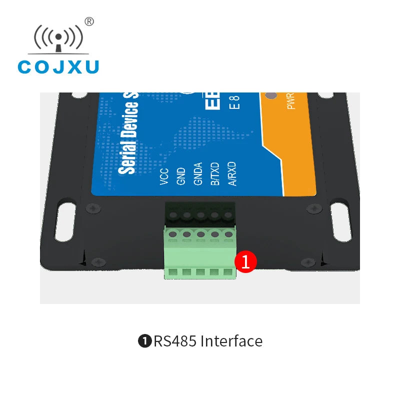 Ethernet RJ45 to RS485/232 TCP UDP 100M Full Duplex Serial Port Server Wireless Transceiver Modem Module E810-DTU(RS485)-V2.0
