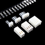 10 Sets KF2510 Connector Kits 2.54mm Pitch Straight Pin Header+Housing+Crimp 2/3/4/5/6/7/8/9/10P Electrical Wiring Kit