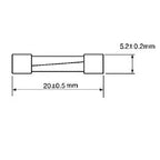 100pcs/225pcs 5x20mm 0.1A-30A Household Fuses Electrical Assorted Fuse Amp Fast-blow Glass Fuse Mix Set With Box 0.2A 0.5A 1A 2A