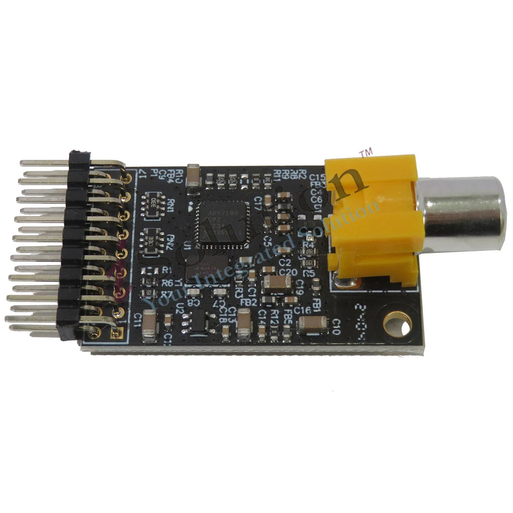 FPGA, ADV7180 camera CCD/PAL decoding module, the same interface as OV7670