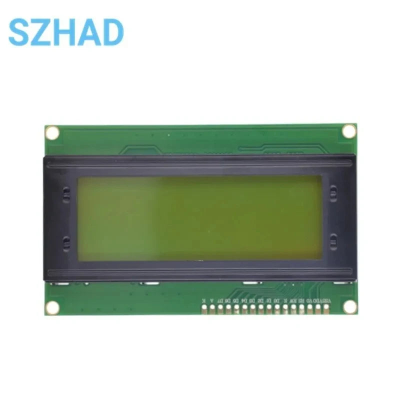 1-10PCS 2004A LCD Display Module I2C IIC Interface 20x4 Character Screen 3.3V 5V Blue Yellow-Green Backlight for Arduino