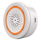 Tuya Zigbee Sound Light Sensor Smart Alarm Siren 90dB App Remote Control Home Security Protection System Siren Alarm