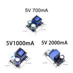 AC-DC 5V 700mA 3W 1A 5W 2A 10W Precision Buck Converter AC 110V 220V to 5V DC step down Transformer power supply module