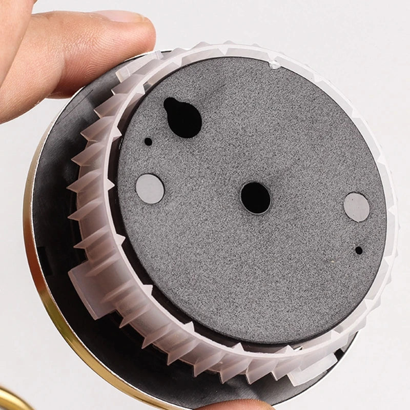 Aluminum Alloy Barometer Thermometer Hygrometer Gauge Tester Temperature Humidity Meter Precision Mechanical Home Office