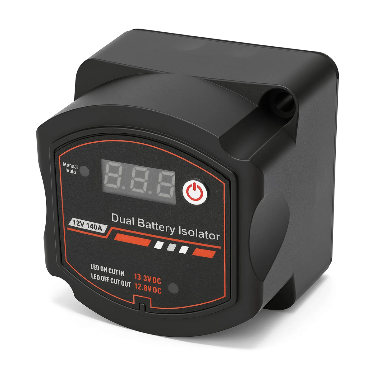 Smart Dual Battery Smart Isolator 12V 140A Digital Voltage Sensitive Relay VSR Split Charge For Camper Car RV