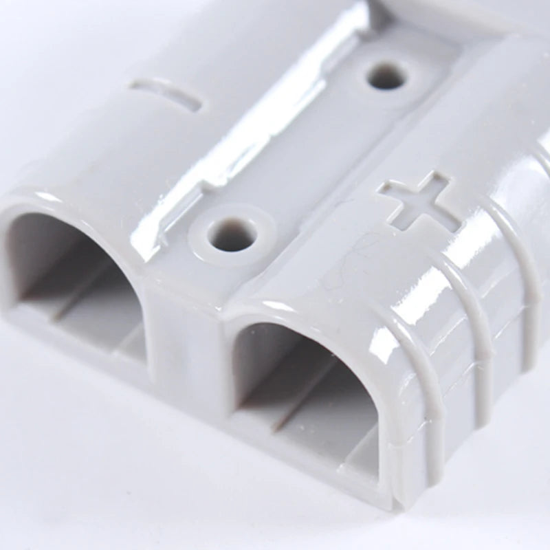 Hot Selling-10Pcs For Anderson Plug Connector 50A 600V 6AWG Silver Plated Solid Copper Terminal AC/DC Power Tools,10Pcs For Ande