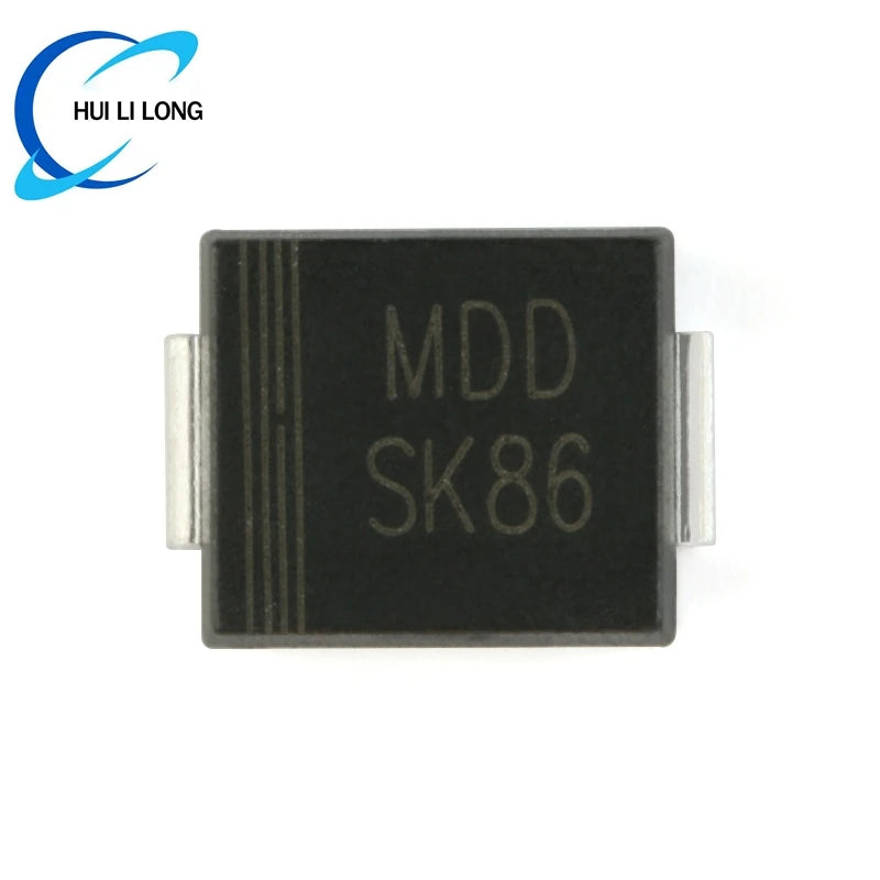 100/10pcs SS86 SMC SK86 SK84C SMD SS860 DO-214AB 60V/8A  Schottky Diodes Rectifier New Original