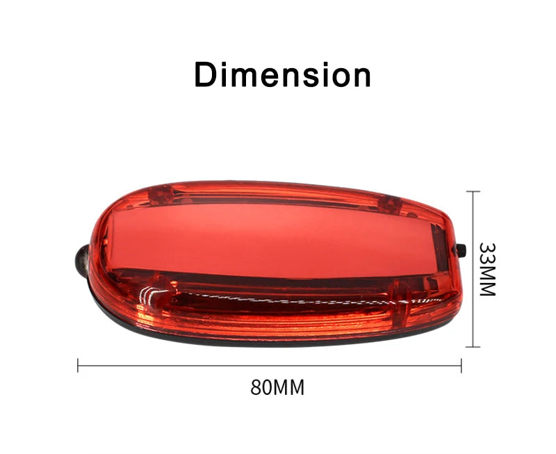Blue Red Yellow Red Green Color LED Flashing Shoulder Lamp Light Alarm Patrol Warning