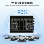 DSP Amplifier DC 12V High-Fidelity Audio Stereo Digital Audio Processor After 4x60w For To Android Navigation Locomotive