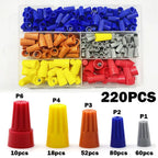 Quick Wire Connector Nut Insulated Wire Connectors Nuts Colorful Boxed Twist Caps Nuts Electrical Insulated Crimp Electrical