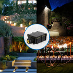 Waterproof IP68 External Junction Case 2Way Plug M20 Coaxial Cable Connector Wire 5-15mm Outdoor Electric Power Cord Box