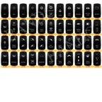 CUSTOM Dual RED Led Laser Etched Rocker Switch ON-OFF ON-OFF-ON (SPST DPDT) for ARB/Carling/NARVA 4x4 Caravan Accessories SUV