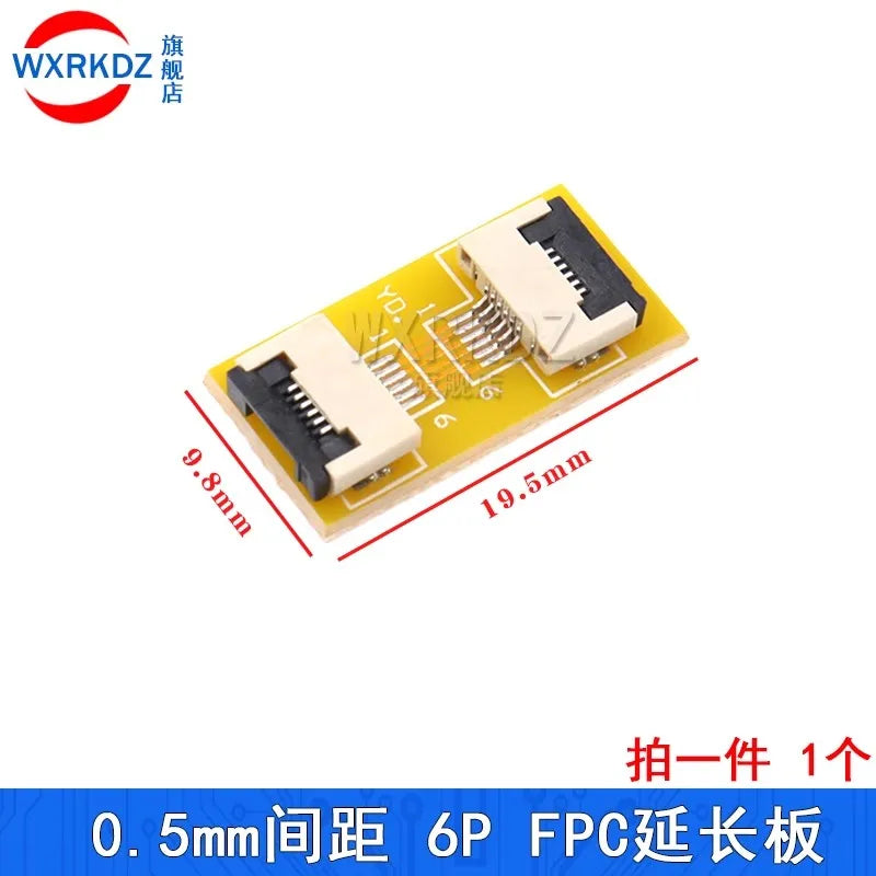 5pcs FFC FPC 0.5MM 1.0MM Flexible Flat Lengthen Extension Board Adapter Plate Board PCB 6/8/10/12/20/24/30/40/45/50/60/64/68/80P