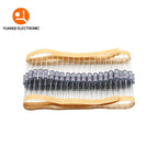20PCS 1W 5% Wire Wound Resistor Fuse Winding Resistance 0.1 0.22 0.33 0.5 1 2.2 3.3 4.7 5.1 6.8 10 15 22 47 68 100 200 510 ohm