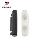 10Set 6X30MM Glass Fuse Holder With 250V 0.5A 1A 1.5A 2A 3A 3.15A 4-30A 6*30MM Fuse Socket Flip shell Black/White Flip Type