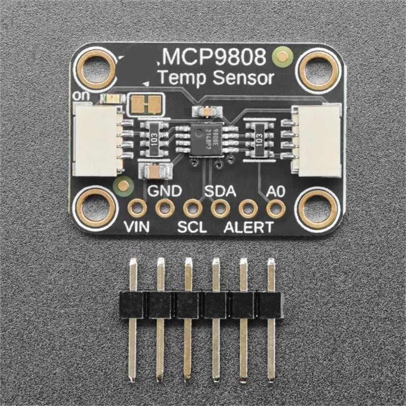 NEW HOT In Stock-For Arduino Compatible 5027 MCP9808 I2C Temperature Sensor Module 0.0625℃ Resolution± 0.25℃ For DIY Projects