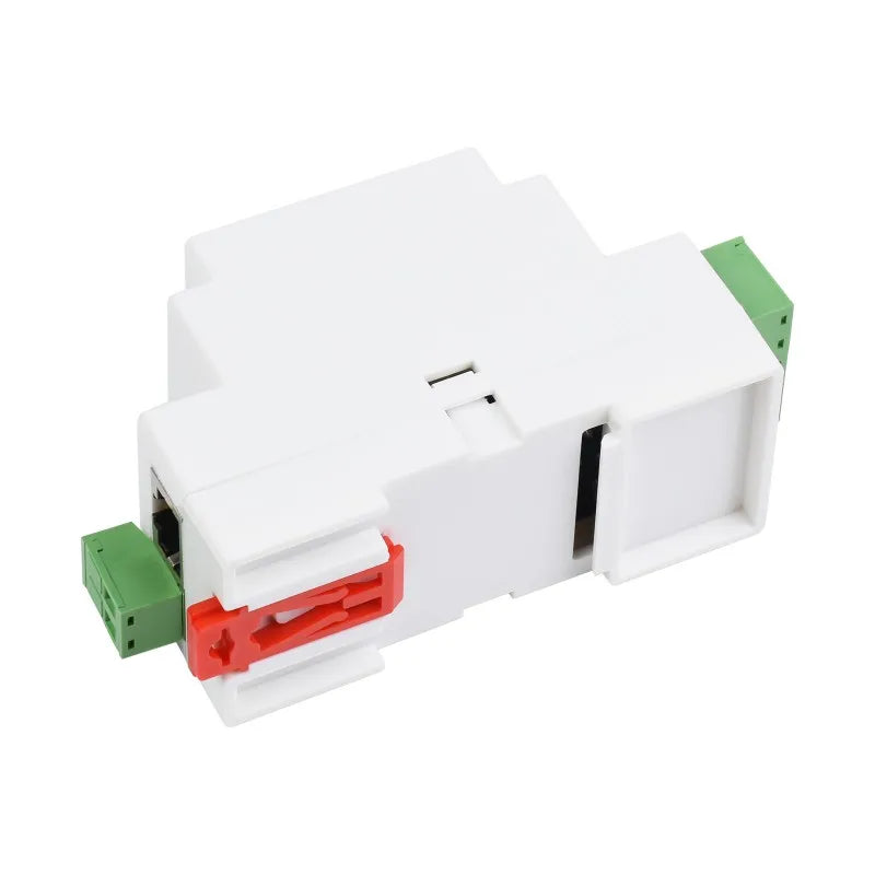 Industrial serial server, RS485 to RJ45 Ethernet, TCP/IP to serial, rail-mount support, with POE function(optional)